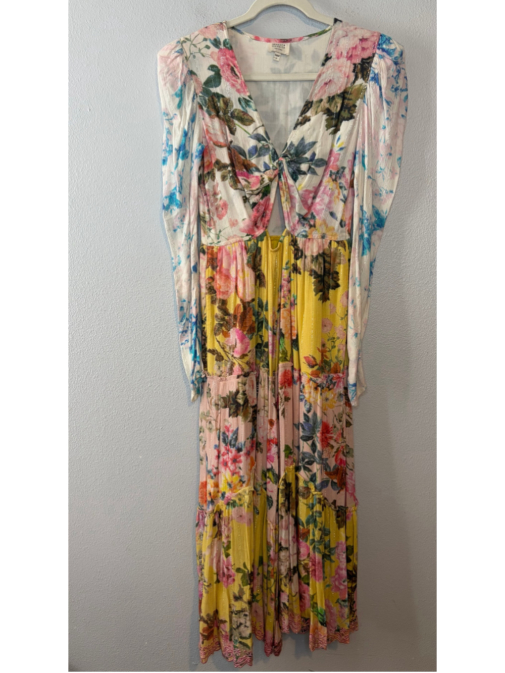 Hemant & Nandita Fluer Cut Out Midi/Maxi Dress - Picture 2 of 6
